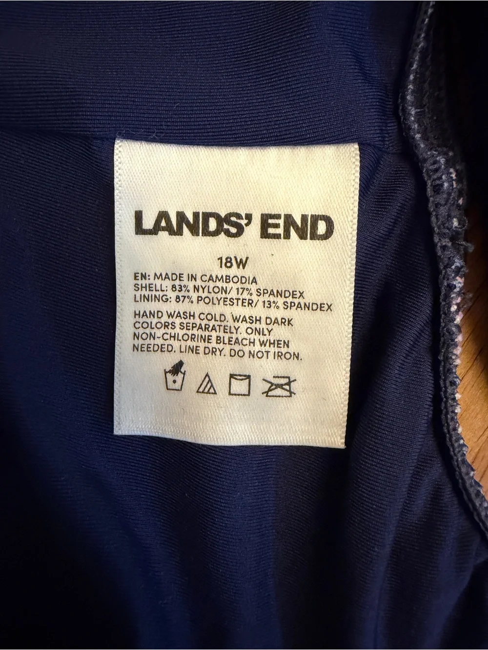 Lands End two piece